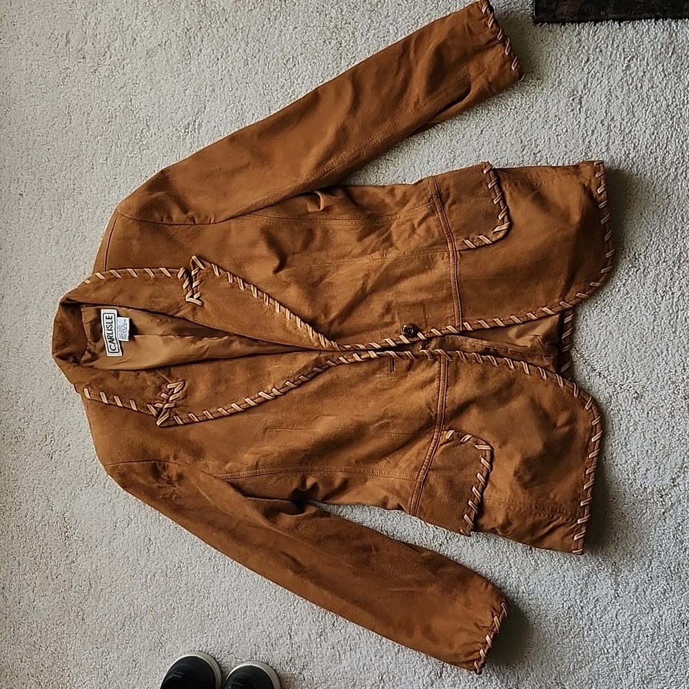 Vintage Carlisle Suede Blazer